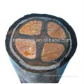 copper 4 core xlpe insulated PVC jacket underground cable